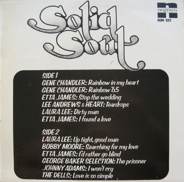 Various : Solid Soul (LP, Comp)