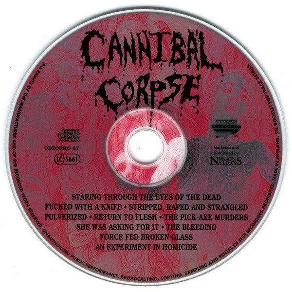 Cannibal Corpse : The Bleeding (CD, Album)