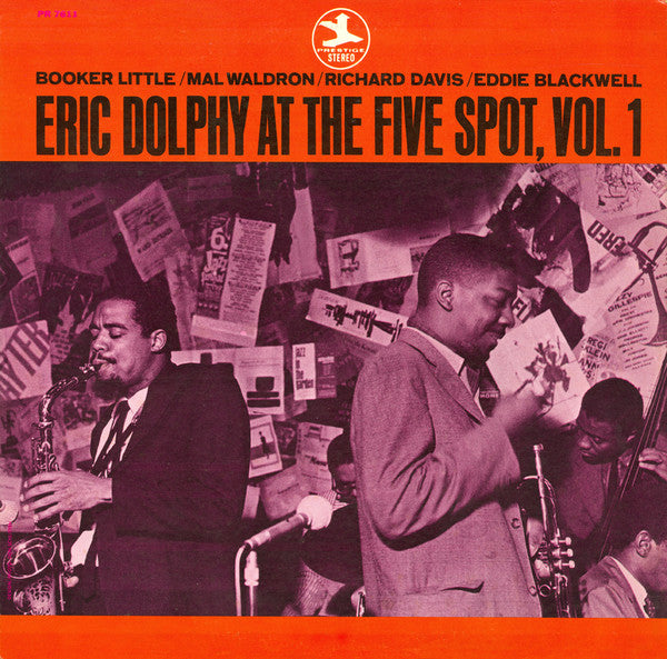 Eric Dolphy : At The Five Spot, Vol. 1 (LP, Album, RE)