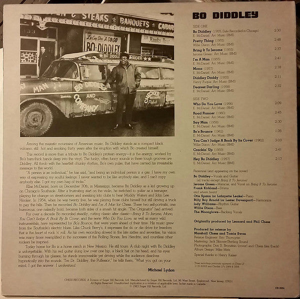 Bo Diddley : His Greatest Sides: Volume One (LP, Comp)