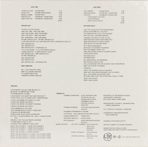 'Thesda : Spaced Out (LP, Album, RE)