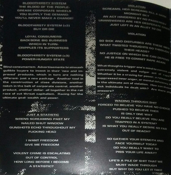 Stàte Of Feär* : Wallow In Squalor EP (7", EP)