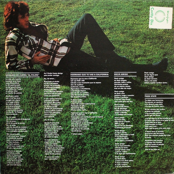 Joan Manuel Serrat : Joan Manuel Serrat (LP, Album, Gat)