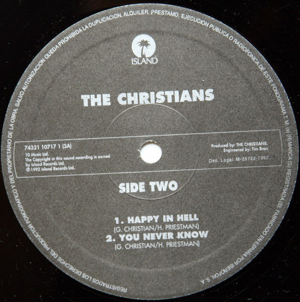The Christians : What's In A Word (12", Maxi)