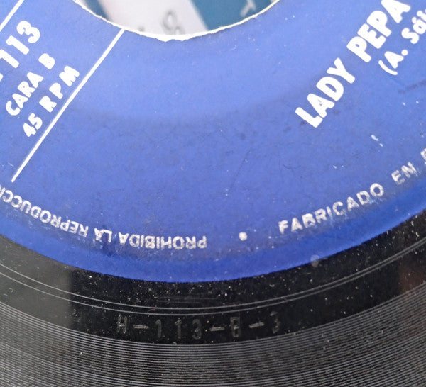 Los Pekenikes : Arena Caliente / Lady Pepa (7", Single)