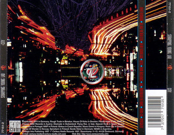 Strapping Young Lad : City (CD, Album)
