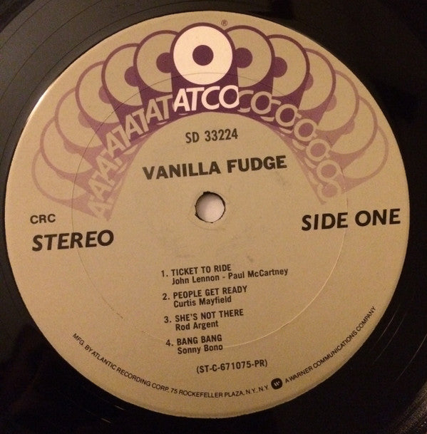 Vanilla Fudge : Vanilla Fudge (LP, Album, Club)