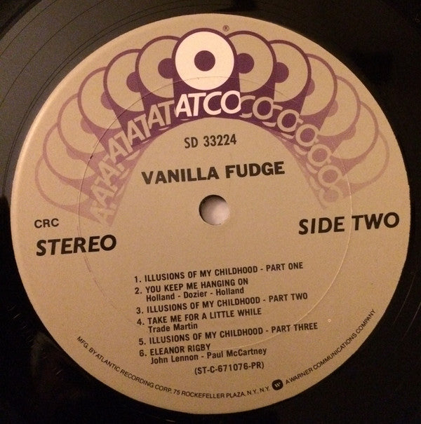 Vanilla Fudge : Vanilla Fudge (LP, Album, Club)