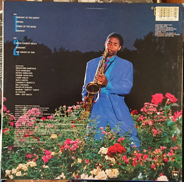 Branford Marsalis : Royal Garden Blues (LP, Album, Pit)