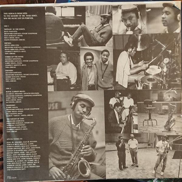Branford Marsalis : Royal Garden Blues (LP, Album, Pit)