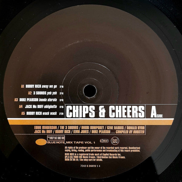 Various : Chips & Cheers (Blue Note Mix Tape Vol 1) (2xLP, Comp, Mixtape)