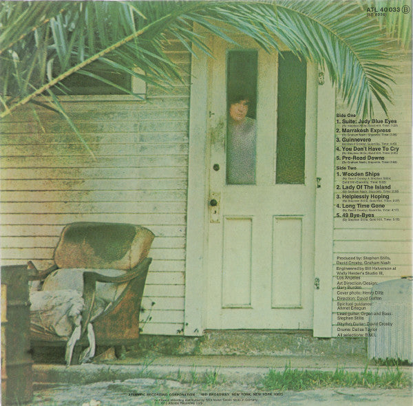 Crosby, Stills & Nash : Crosby, Stills & Nash (LP, Album, RE)