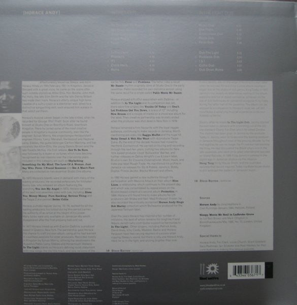 Horace Andy : In The Light / In The Light Dub (LP, Album, RE, 180 + LP, Album, RE, 180 + Comp, Lt)