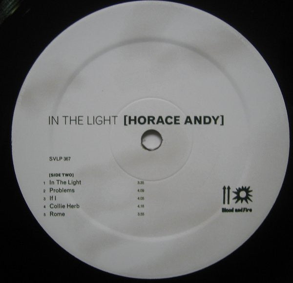 Horace Andy : In The Light / In The Light Dub (LP, Album, RE, 180 + LP, Album, RE, 180 + Comp, Lt)