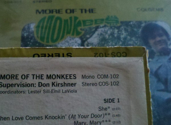 The Monkees : More Of The Monkees (LP, Album, Mono, Hol)