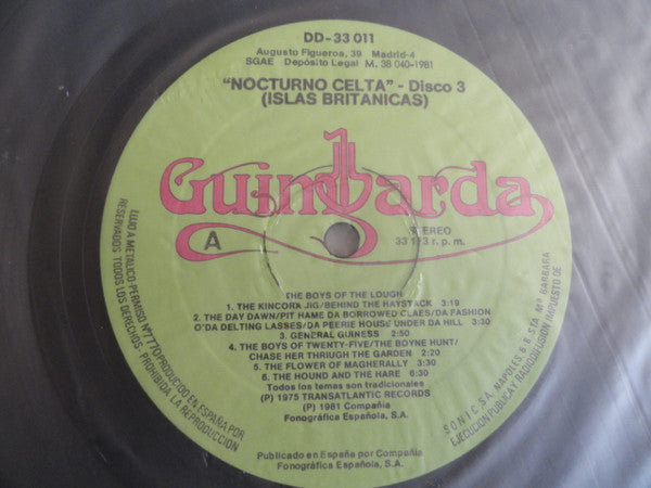Various : Nocturno Celta (3xLP, Comp + Box)
