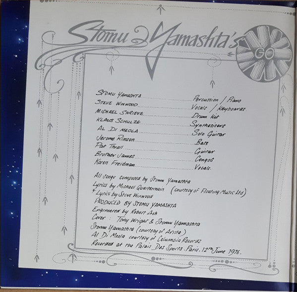 Stomu Yamashta's Go : Go Live From Paris (2xLP, Album)