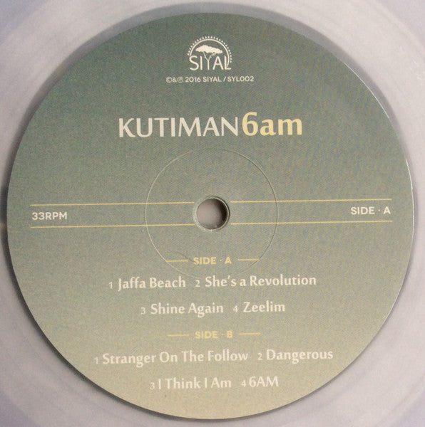 Kutiman : 6am (LP, Album, Ltd, Cle)