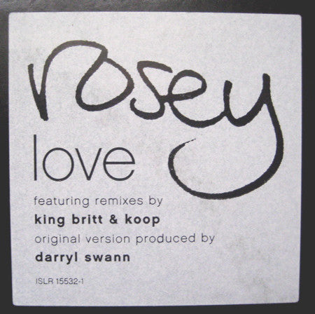 Rosey : Love (12", Promo)