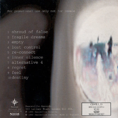 Anathema : Alternative 4 (CD, Album, Promo, Car)