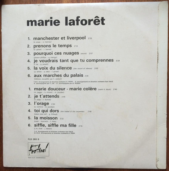 Marie Laforêt : Album 3 (LP, Gat)