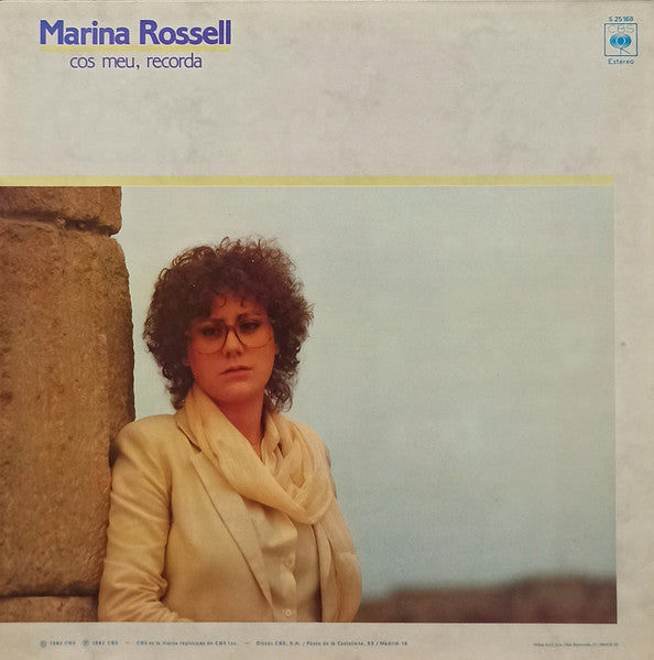 Marina Rossell : Cos Meu, Recorda (LP, Album)