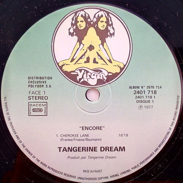 Tangerine Dream : Encore (2xLP, Album)