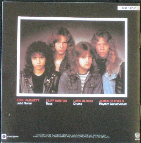 Metallica : Kill 'Em All (CD, Album)