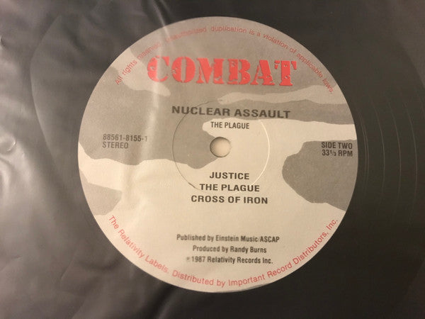 Nuclear Assault : The Plague (12", MiniAlbum, EMW)