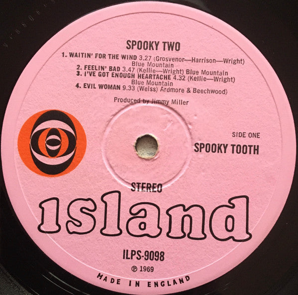 Spooky Tooth : Spooky Two (LP, Album, Blu)