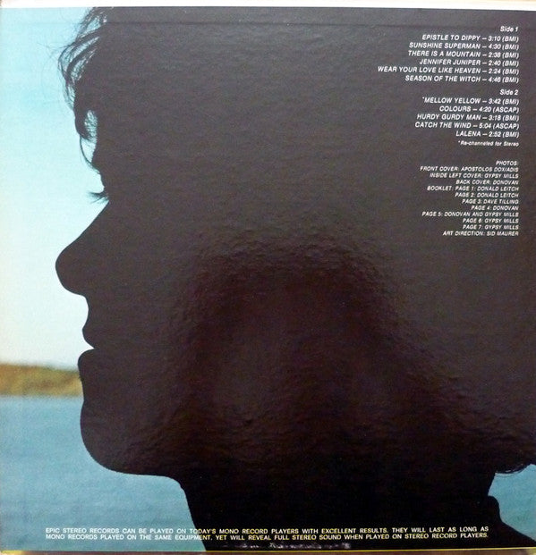 Donovan : Donovan's Greatest Hits (LP, Comp, Gat)