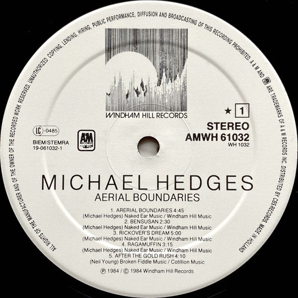 Michael Hedges : Aerial Boundaries (LP)