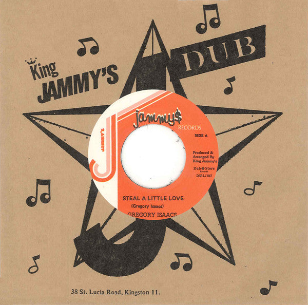 Gregory Isaacs : Steal A Little Love (7")