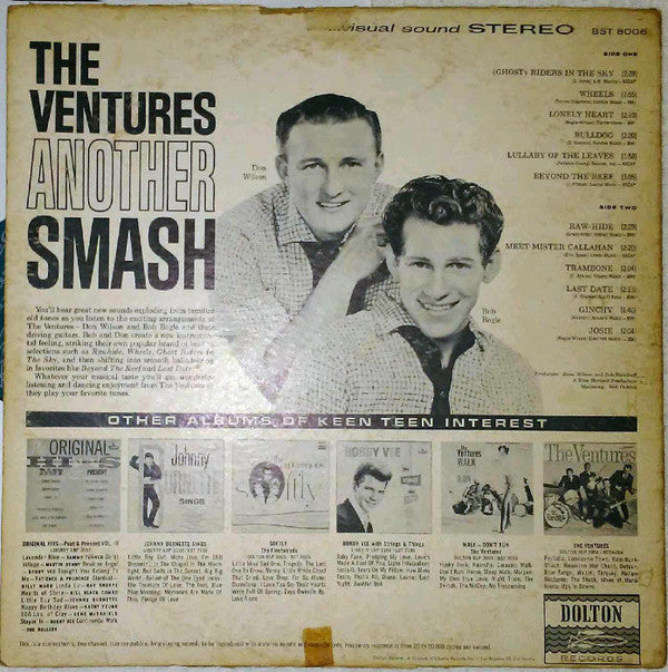 The Ventures : Another Smash (LP, Album, Ind)
