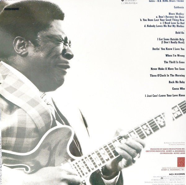 B.B. King : B.B. King "Now Appearing" At Ole Miss (2xLP, Album, RE, Gat)