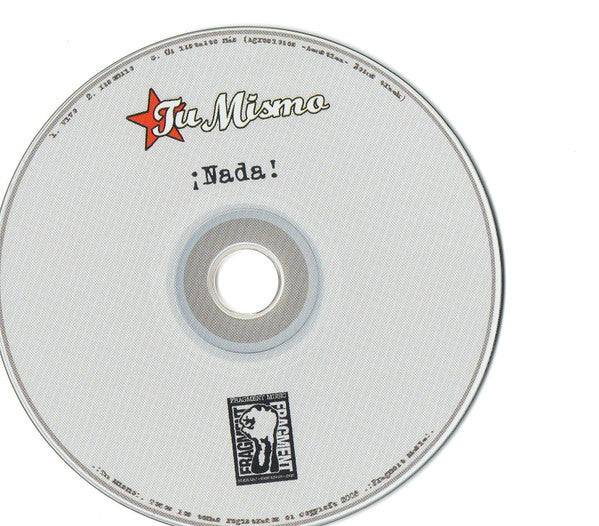 Tu Mismo : ¡Nada! (CD, EP)