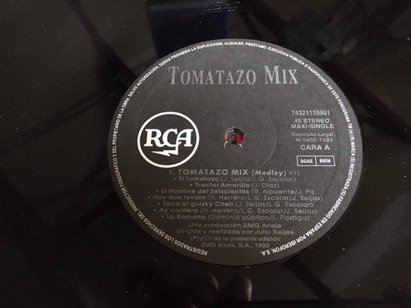 Various : El Tomatazo! (12", EP, Mixed)