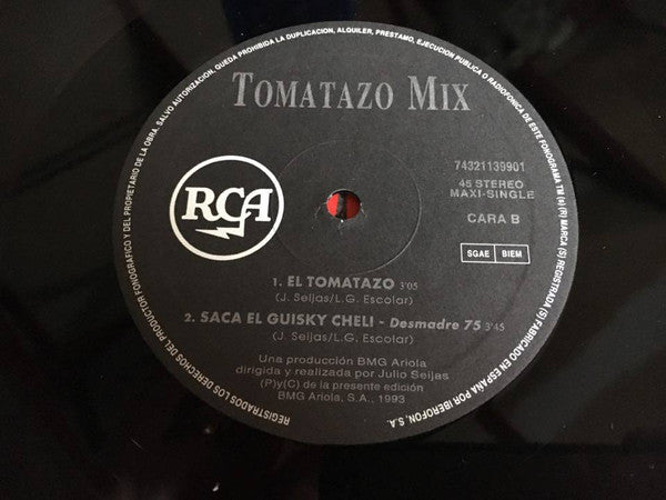 Various : El Tomatazo! (12", EP, Mixed)