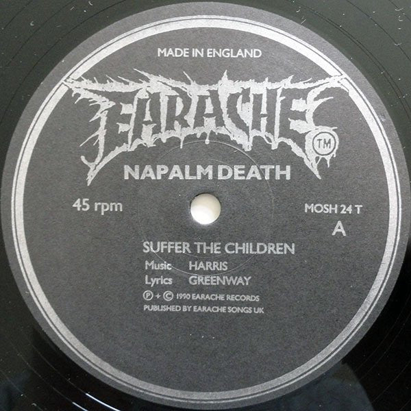 Napalm Death : Suffer The Children (12", EP)