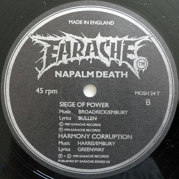 Napalm Death : Suffer The Children (12", EP)
