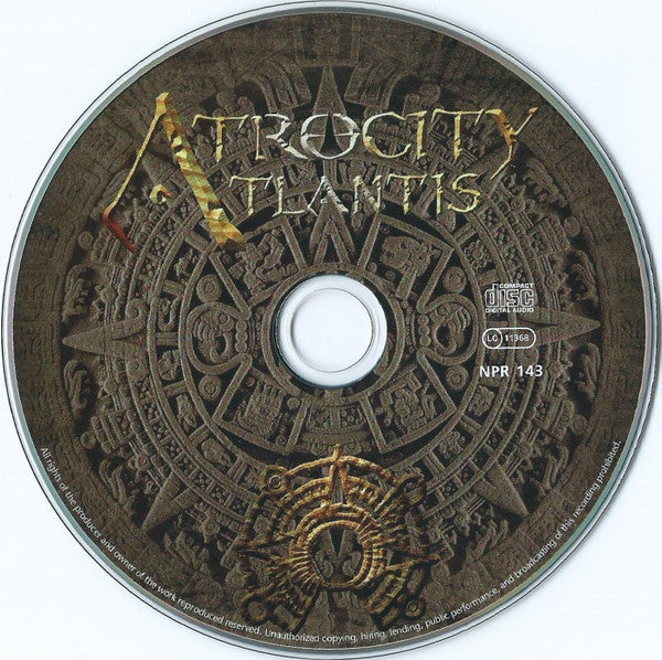 Atrocity : Atlantis (CD, Album, Enh, Ltd, Dig)