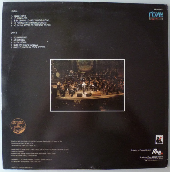 Raimon : Canta Ausiàs March  (LP, Album)